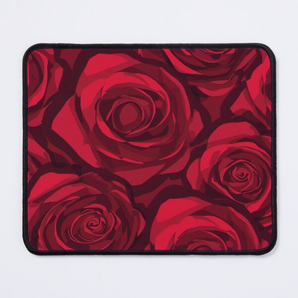 Item preview, Red Rose Floral Seamless Pattern designed and sold by wandart00.