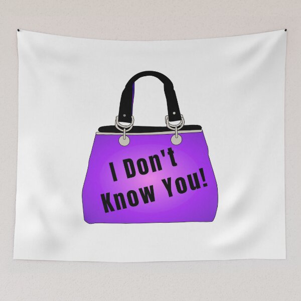 Item preview, Purse I Don’t Know You designed and sold by KATKattalestv.