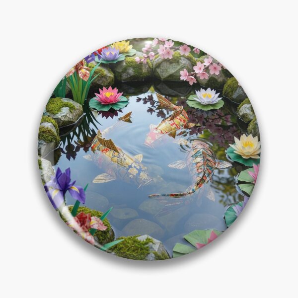 Item preview, Origami Koi Pond designed and sold by Tridentulus.