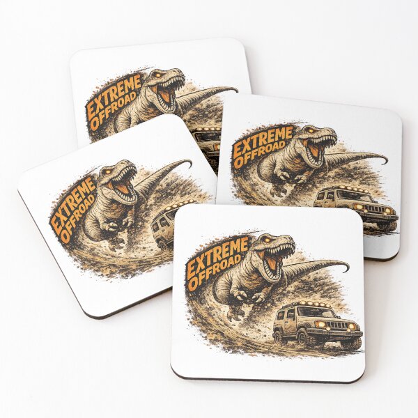 Item preview, Offroad with t-rex designed and sold by MAN TO ART Designlab.