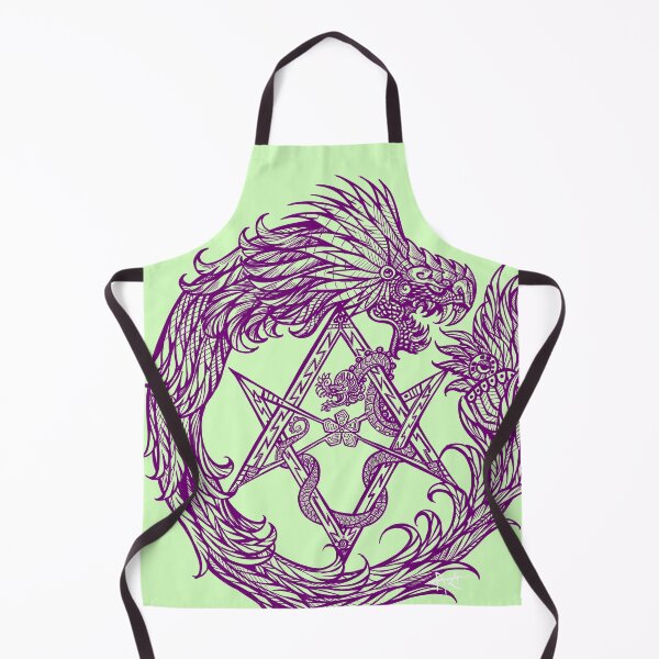 Item preview, Uroboros Quetzalcoatl purple designed and sold by UrielCalavera.