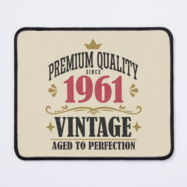 Item preview, 65th Birthday Vintage 1961 Premium Quality 65 Years Old designed and sold by eclecTEEq.