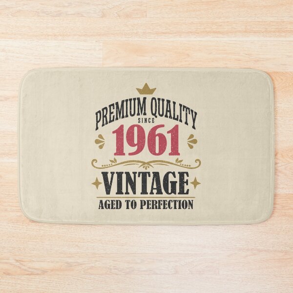 Item preview, 65th Birthday Vintage 1961 Premium Quality 65 Years Old designed and sold by eclecTEEq.