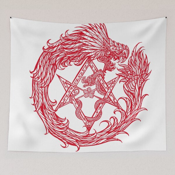 Item preview, Uroboros Quetzalcoatl net designed and sold by UrielCalavera.