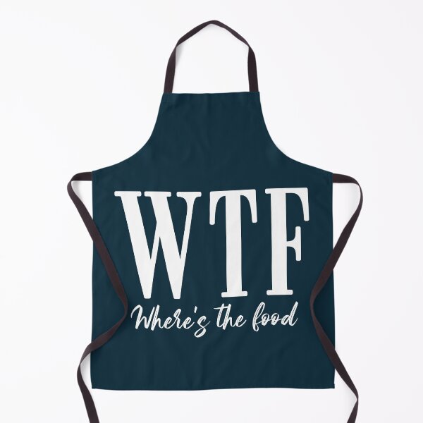 Item preview, WTF Where's The Food Funny Quote designed and sold by NosandEdgy.