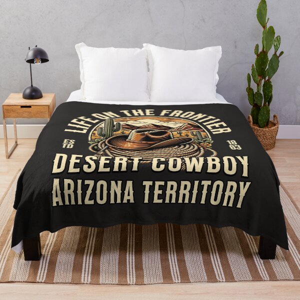 Item preview, Life On The Frontier Desert Cowboy Arizona Territory designed and sold by scooterbaby.