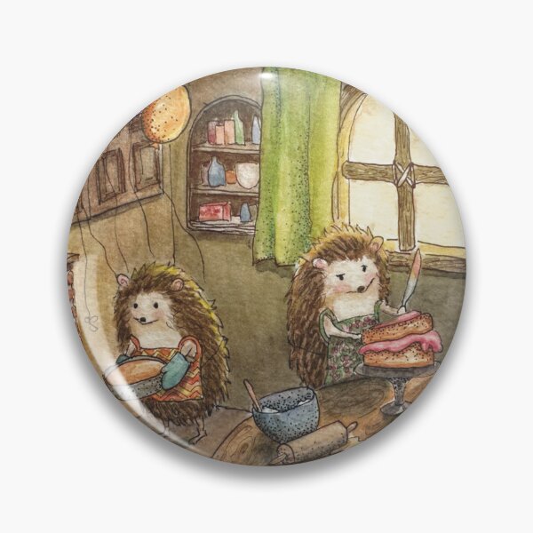 Item preview, Hedgehog Birthday designed and sold by lunaagem01.