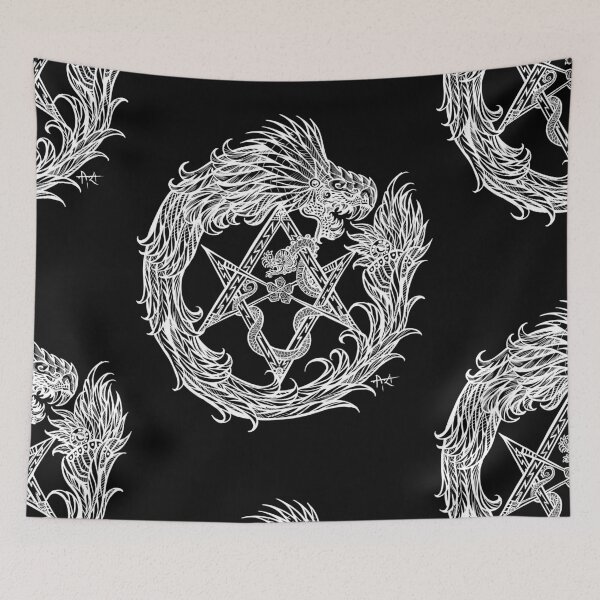 Item preview, Uroboros Quetzalcoatl white designed and sold by UrielCalavera.