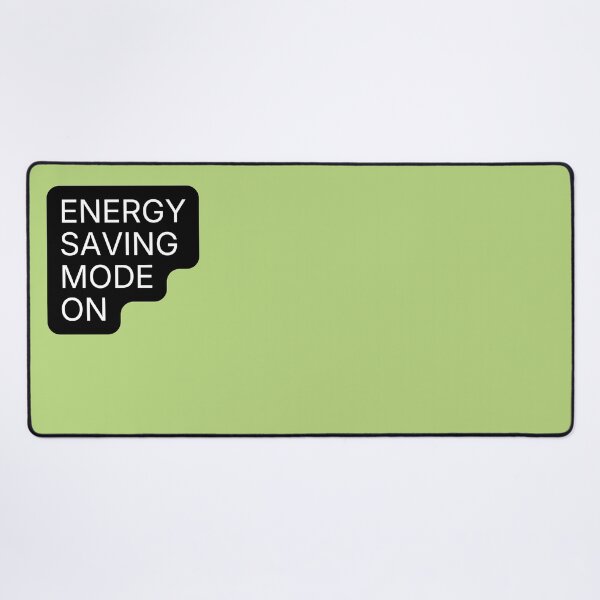 Item preview, Energy Saving Mode On Typography Design designed and sold by artemiostudio.
