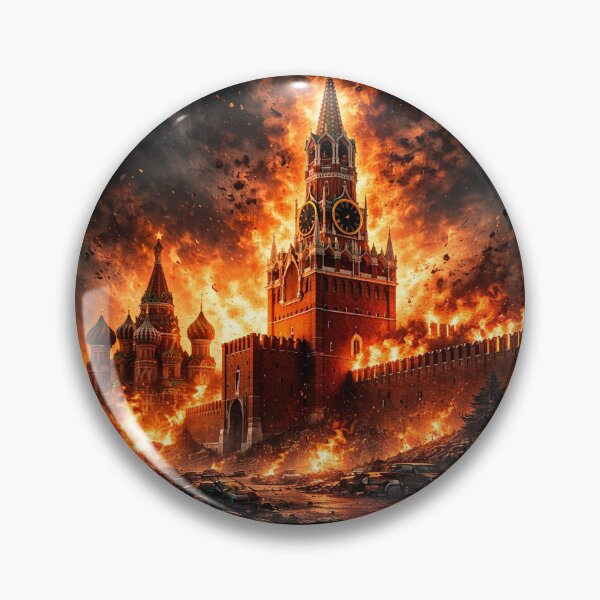 Item preview, Burning kremlin designed and sold by creativevandal.