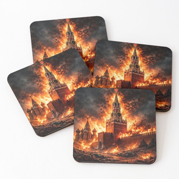 Item preview, Burning kremlin designed and sold by creativevandal.