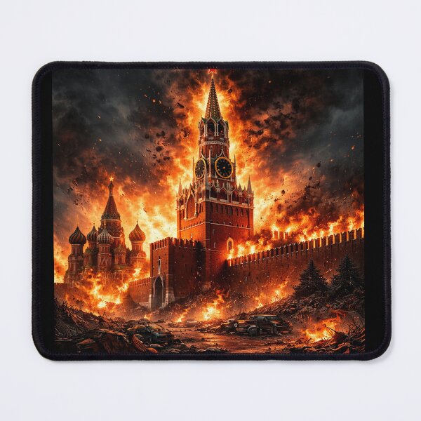 Item preview, Burning kremlin designed and sold by creativevandal.