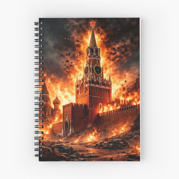 Item preview, Burning kremlin designed and sold by creativevandal.