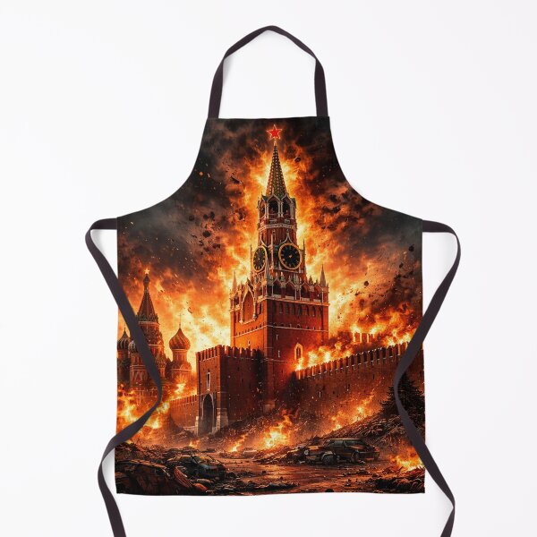 Item preview, Burning kremlin designed and sold by creativevandal.
