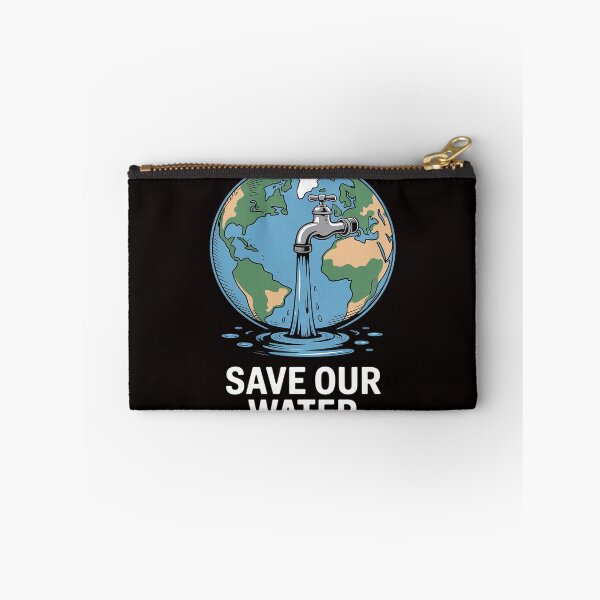 Item preview, Save Our Waters Earth Day Clean Water Conservation designed and sold by cherylbartlett.