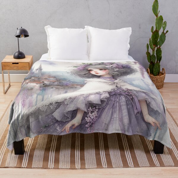 Item preview, Wisteria Girl designed and sold by Beyondnote-Art.