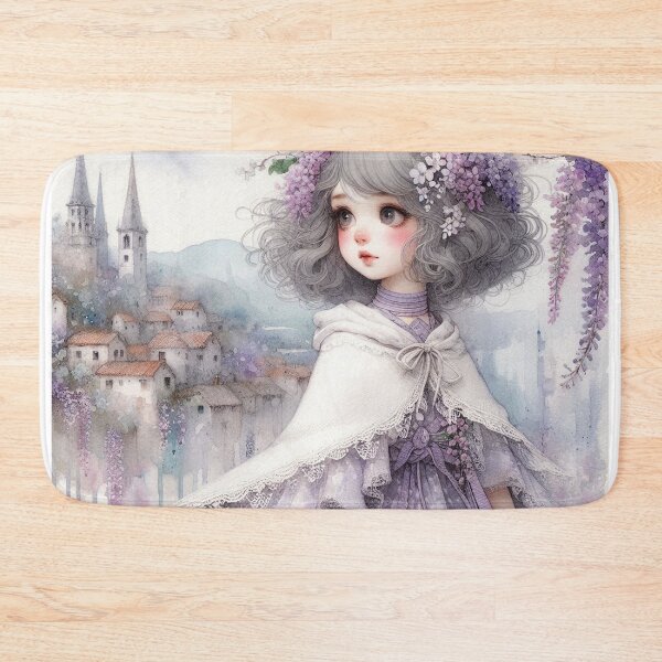 Item preview, Wisteria Girl designed and sold by Beyondnote-Art.