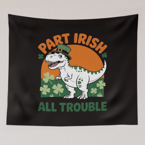 Item preview, Kids St Patrick Day Part Irish All Trouble Boy Toddler designed and sold by cherylbartlett.
