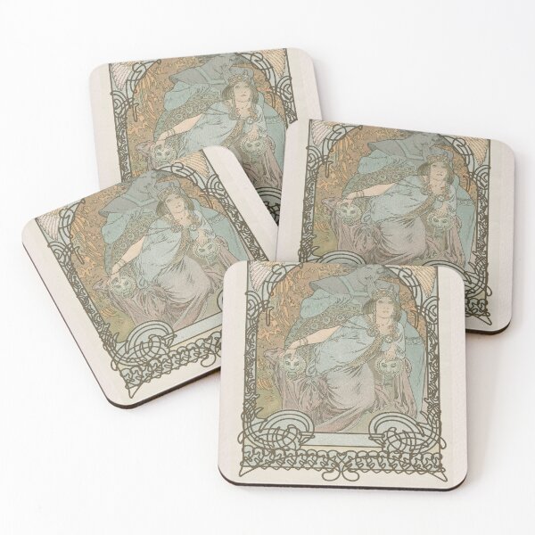 Item preview, Mucha Ilsee Princess Art Nouveau Poster designed and sold by LaFabricaArt.