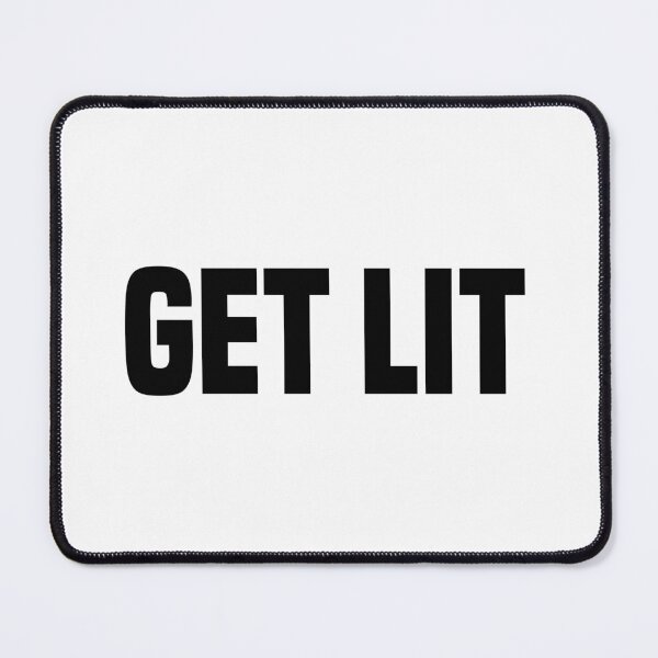Item preview, Get Lit, Party Typography designed and sold by Memes N Lore .