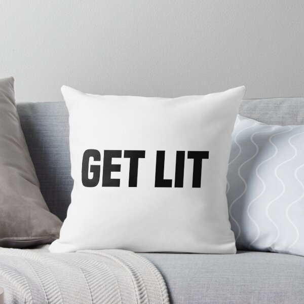 Item preview, Get Lit, Party Typography designed and sold by Memes N Lore .