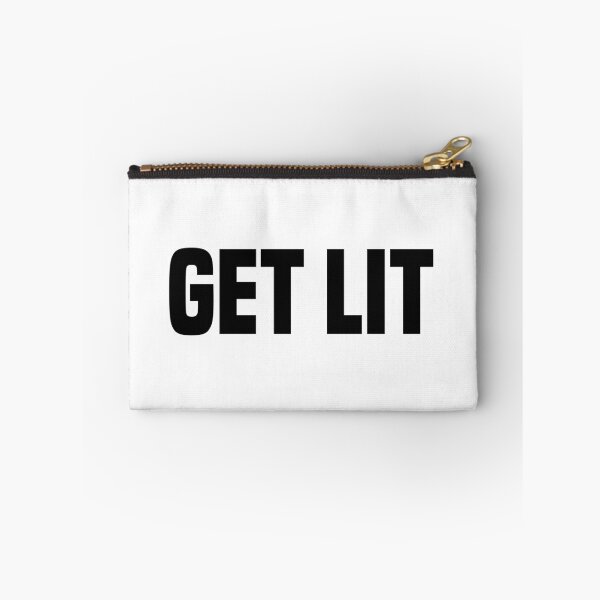Item preview, Get Lit, Party Typography designed and sold by Memes N Lore .