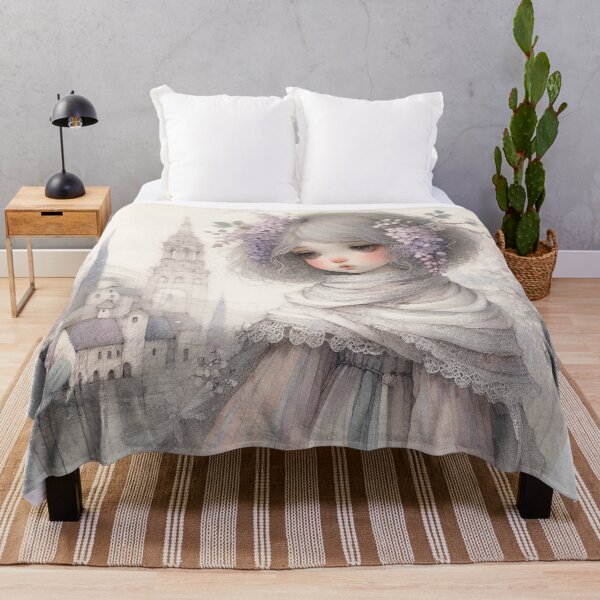Item preview, Wisteria Girl designed and sold by Beyondnote-Art.
