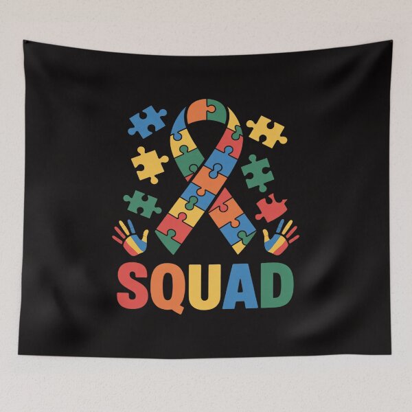 Item preview, Autism Awareness Autism Support Squad Family designed and sold by DarioRosales.