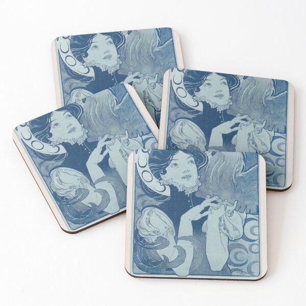 Item preview, Alphonse Mucha, Cocorico, Art Nouveau designed and sold by LaFabricaArt.