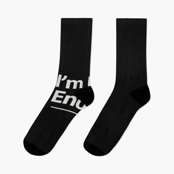 Item preview, I’m Fine Enough – Minimal Mental Health Quote Design designed and sold by AddictiveDesign.