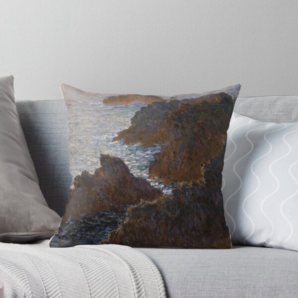 Aperçu de l'œuvre Claude Monet Belle Isle Seascape Impressionism créée et vendue par LaFabricaArt.