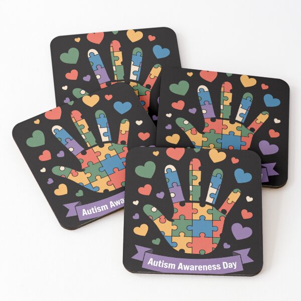 Item preview, Autism Awareness Hand, Puzzle World Autism Awareness Month designed and sold by DarioRosales.