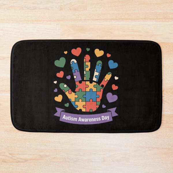 Item preview, Autism Awareness Hand, Puzzle World Autism Awareness Month designed and sold by DarioRosales.