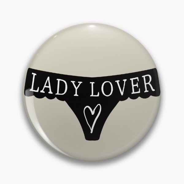 Item preview, Cute Lesbian Panties Lady Lover Black White designed and sold by TackyTime.