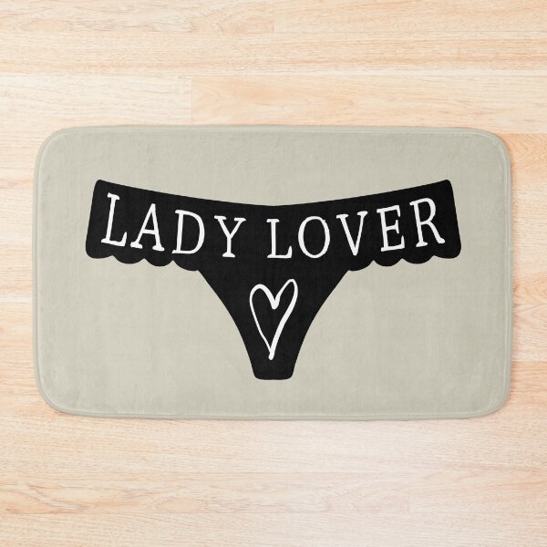 Item preview, Cute Lesbian Panties Lady Lover Black White designed and sold by TackyTime.
