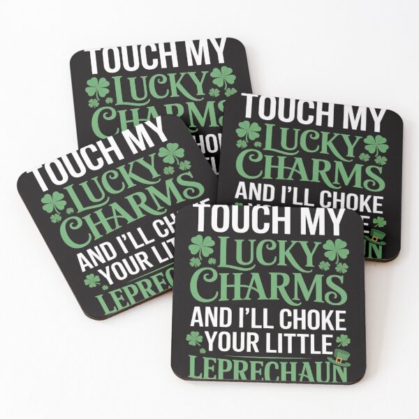 Item preview, ouch My Lucky Charms And I'll Choke Your Little Leprechaun designed and sold by DarioRosales.