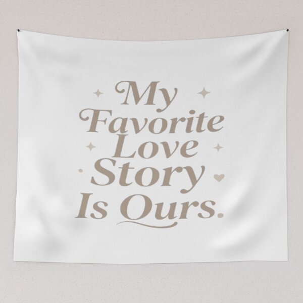 Item preview, My Favorite Love Story Is Ours T-Shirt – Romantic Couple designed and sold by zakarov27.