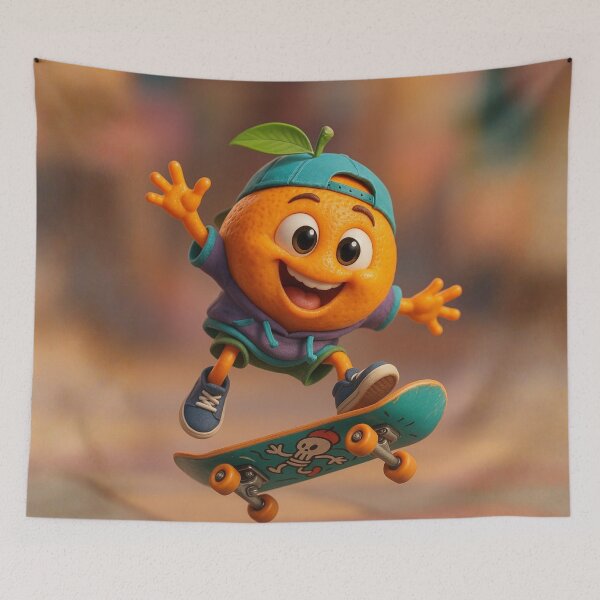 Artikelvorschau, Skater Mandarin entworfen und verkauft von Sillytoe.