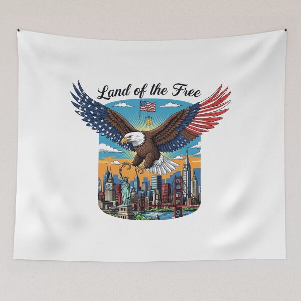Item preview, Land of the Free - Majestic Eagle designed and sold by TheMaRcInEx.