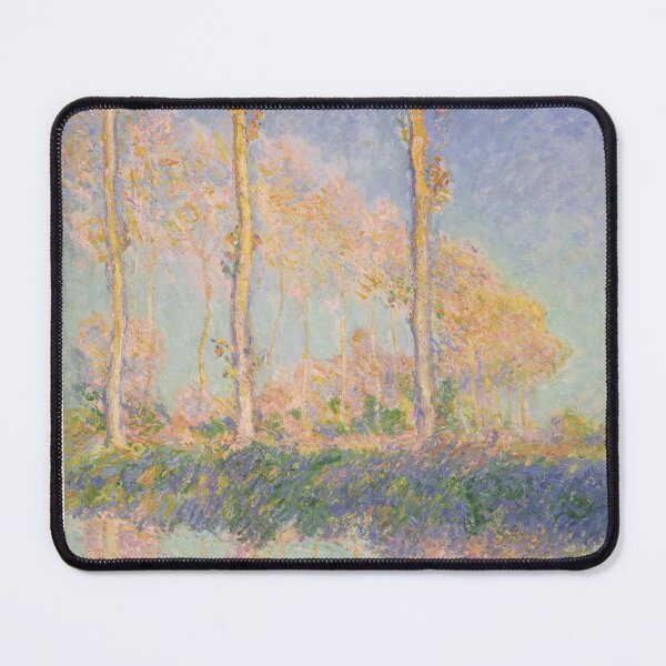 Item preview, Claude Monet Poplars Impressionism Landscape designed and sold by LaFabricaArt.