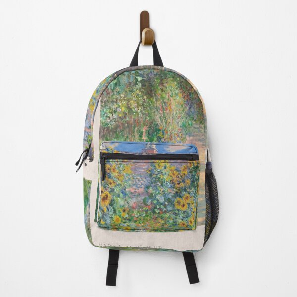 Item preview, Claude Monet Garden Vetheuil Impressionism designed and sold by LaFabricaArt.