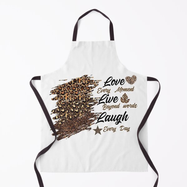 Aperçu de l'œuvre Love, Live, Laugh “With a zebra pattern in beige and brown” créée et vendue par Balsamine.