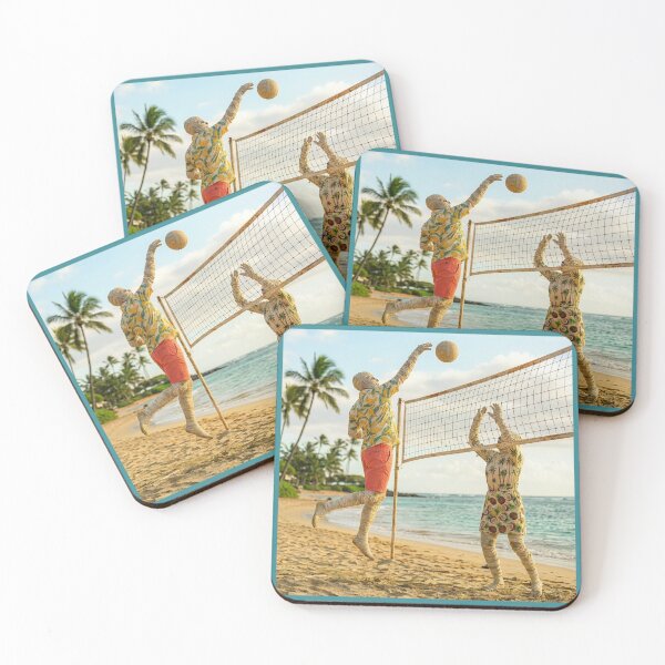 Item preview, Mummies Escape Sarcophaguses and Play Beach Volleyball designed and sold by Tridentulus.