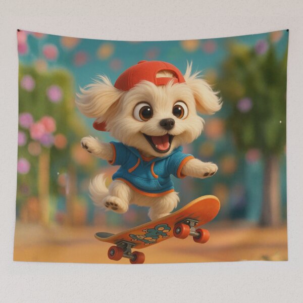 Item preview, Skater Maltese designed and sold by Sillytoe.