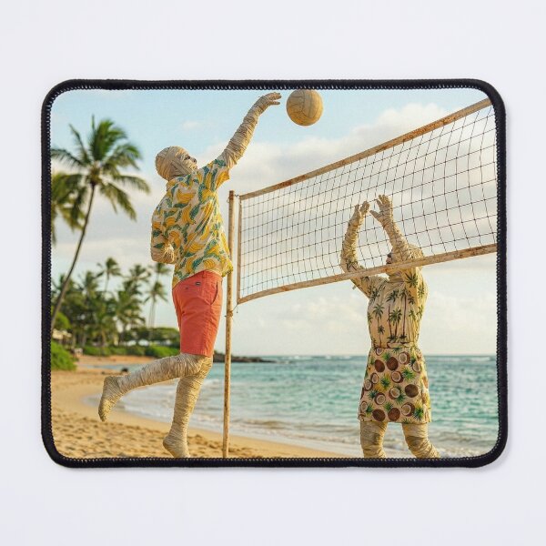Item preview, Mummies Escape Sarcophaguses and Play Beach Volleyball designed and sold by Tridentulus.