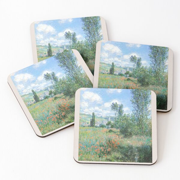 Item preview, Claude Monet View Vetheuil Impressionism designed and sold by LaFabricaArt.