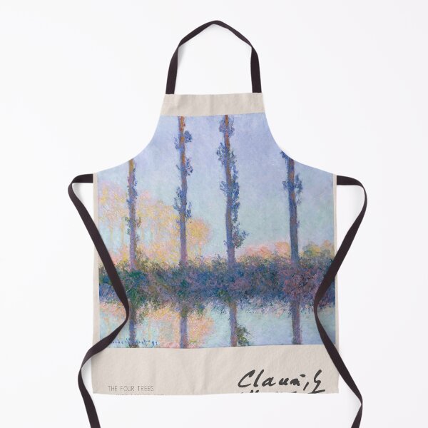 Item preview, Claude Monet Four Trees Impressionism designed and sold by LaFabricaArt.