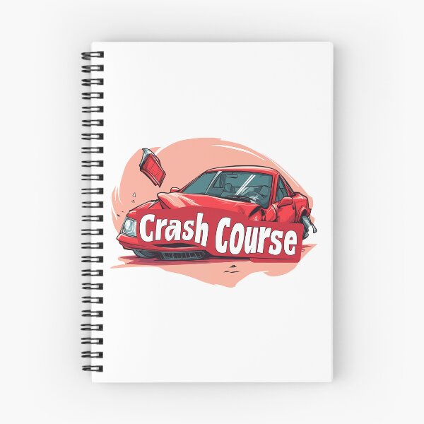 Item preview, Retro Crash Course Car Wreck Cartoon Driving Humor designed and sold by FWLKIT.