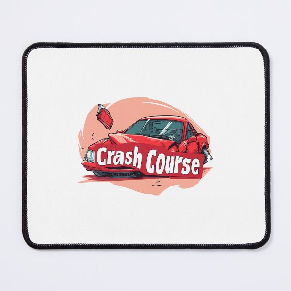 Item preview, Retro Crash Course Car Wreck Cartoon Driving Humor designed and sold by FWLKIT.