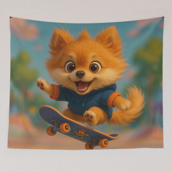 Item preview, Skater Maltipom designed and sold by Sillytoe.